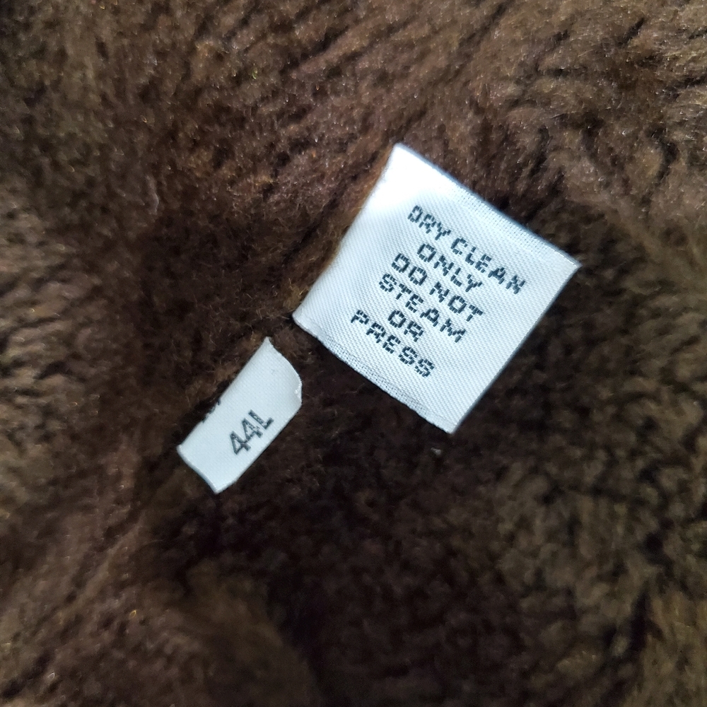 London Fog Vintage Men's Lined Trench Coat Classic Khaki Maincoats Size 44 L EUC - Picture 7 of 16